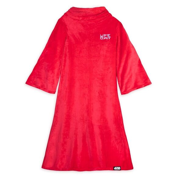 Star Wars Life Day 2022 Fleece Throw w/ Sleeves - Adult One Size Blanket Snuggie - Picture 5 of 5